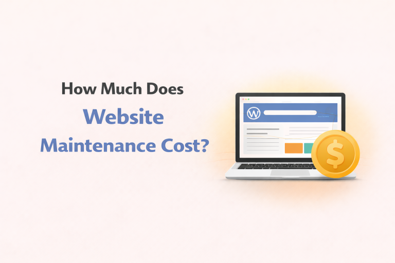 How Much Does Website Maintenance Cost?