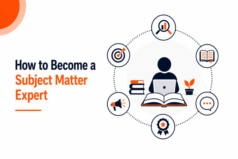 How to Become a Subject Matter Expert